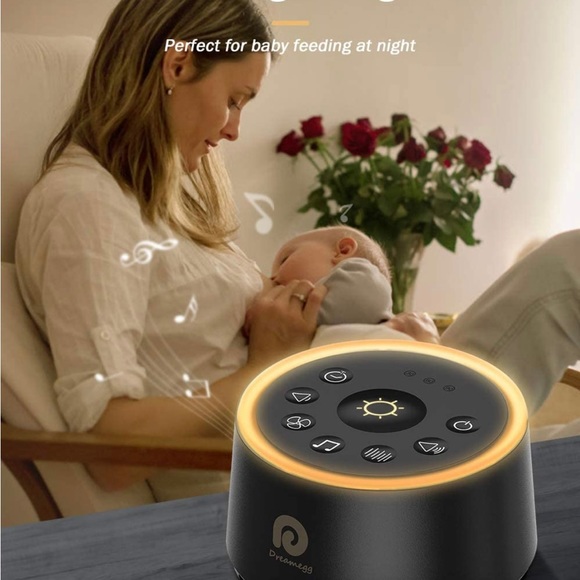 White Noise Machine for Sleeping with 24 Calming Sound, Ambient Nightlight - Picture 5 of 5